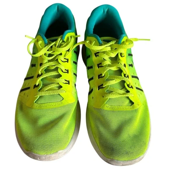 Nike Lunarstelos Volt/Rio Lace-up Men's Running Shoes 844591-700 Mens 11.5 - Picture 1 of 8